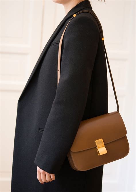 celine classic box bag black|celine medium classic box bag.